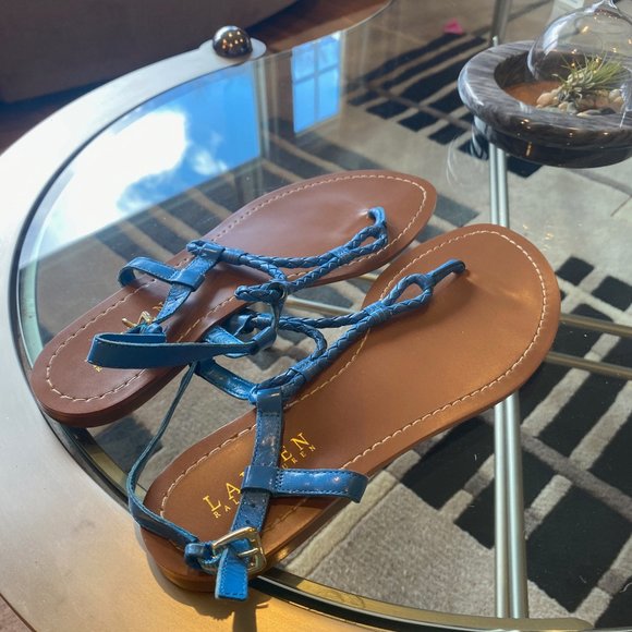 New Ralph Lauren Sandals - Picture 1 of 4